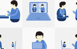 Arbeitsorganisation virtuelle Zusammenarbeit